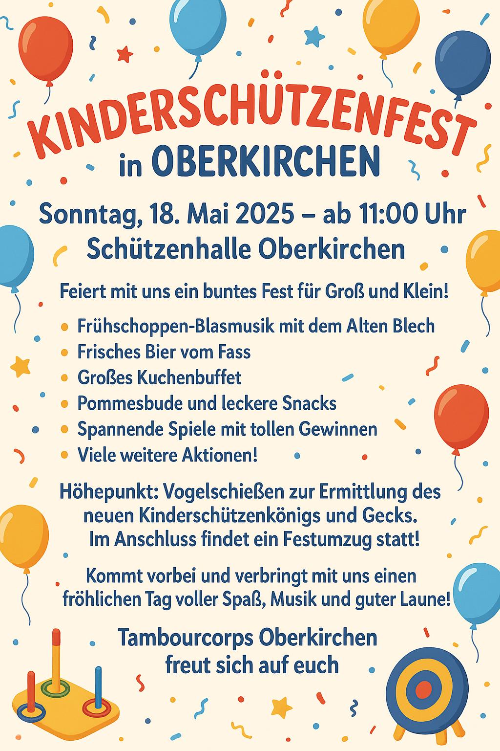 Kinderschützenfest 2025